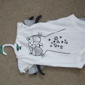 Carter's two piece onesies 18 month